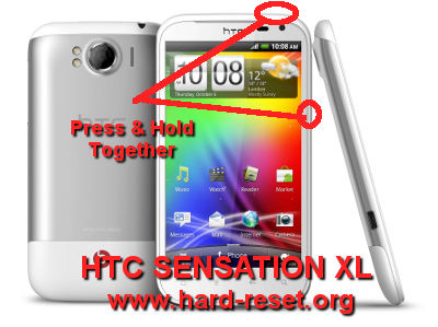 hard reset htc sensation xl