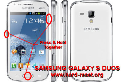 hard reset samsung galaxy s duos