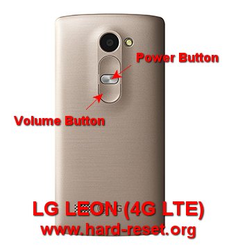 hard reset lg leon 4g lte H340N to factory default