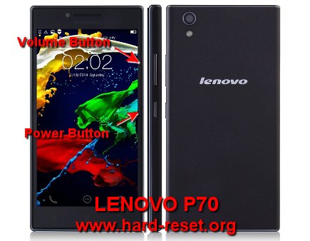 hard reset lenovo p70 to factory default