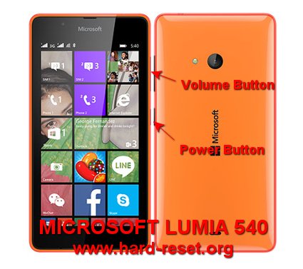 hard reset microsoft lumia 540 dual - format factory default
