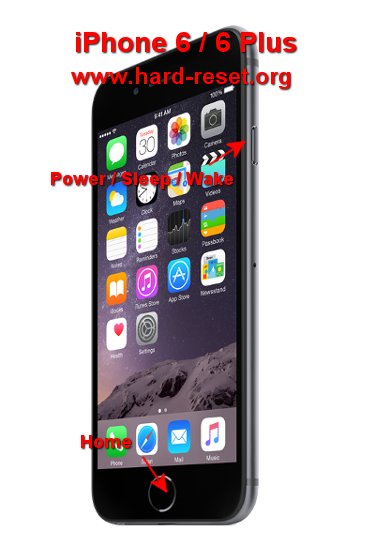 How to reset iphone 6 when locked