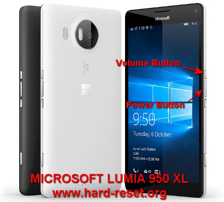 hard reset microsoft lumia 950 / lumia 950 xl