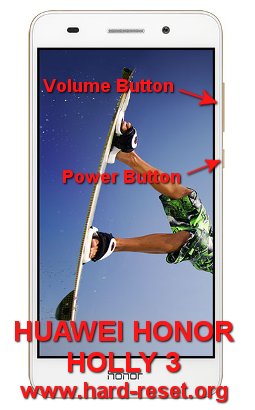 hard reset huawei honor holly 3