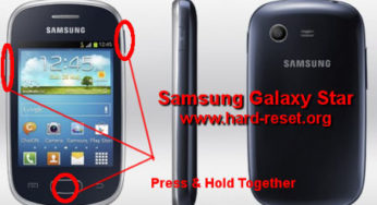 How to Easily Master Format SAMSUNG GALAXY STAR S5280 & S5282 with Safety Hard Reset?