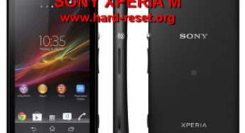 How to Easily Master Format SONY XPERIA M (C1904/C1905) & (C2004/C2005 DUAL) with Safety Hard Reset?