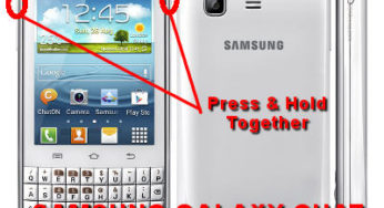 How to Easily Master Format SAMSUNG GALAXY CHAT GT-B5330 with Safety Hard Reset?