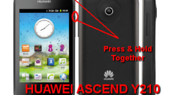How to Easily Master Format HUAWEI ASCEND Y210 / Y210D / Y210C (U8685) with Safety Hard Reset?