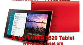 How to Easily Master Format NOKIA LUMIA 2520 / RX-113 / RX-114 Tablet with Safety Hard Reset ?