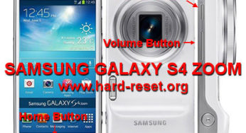 How to Easily Master Format SAMSUNG GALAXY S4 ZOOM SM-C1010 / SM-C101 with Safety Hard Reset?