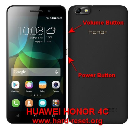 hard reset huawei honor 4c / huawei g play mini to factory default