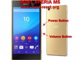 hard reset sony xperia m5