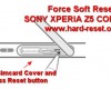 force soft reset sony xperia z5 compact