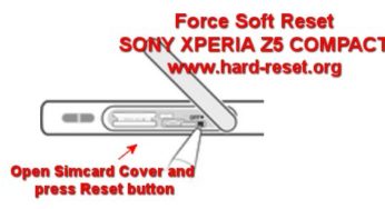 How to Easily Master Format SONY XPERIA Z5 COMPACT (E5803 / E5823) with Safety Hard Reset?