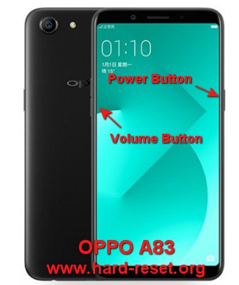 hard reset oppo a83