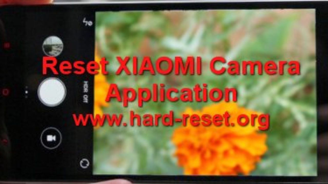 hard reset xiaomi 360 camera