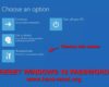 hard reset microsoft windows 10 forget password