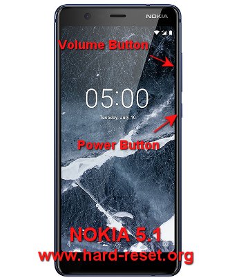 hard reset nokia 5.1 (android one)