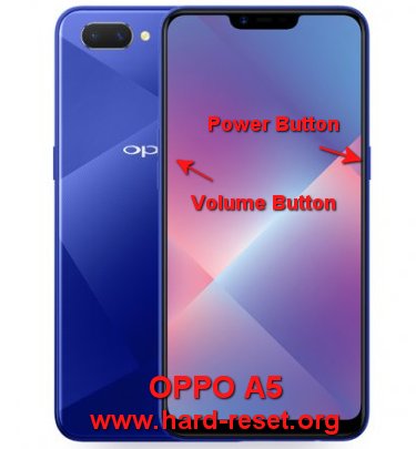 hard reset oppo a5