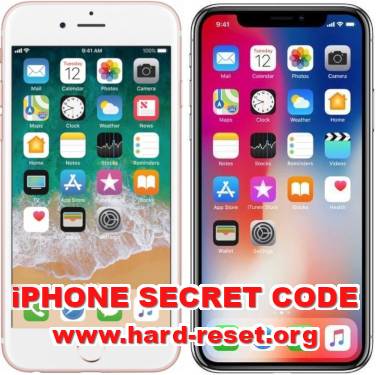 twardy reset - iPhone secret code wszystkie wersje