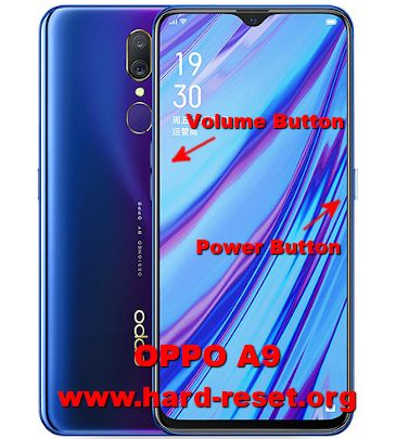 hard reset oppo a9 / a9x