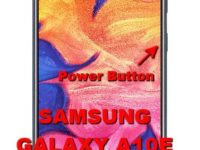 galaxy a10e lock screen