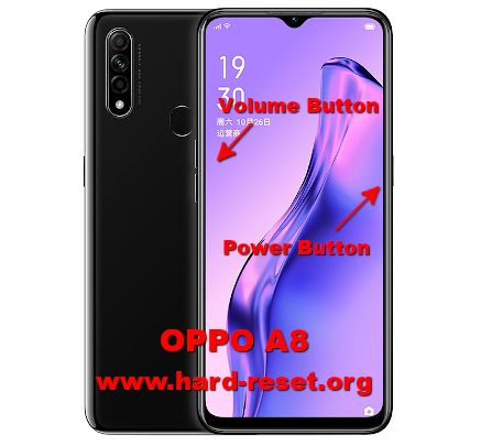 hard reset oppo a8