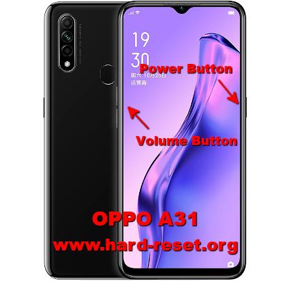 hard reset oppo a31