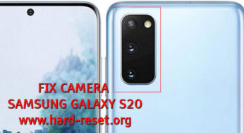 How To FIX Camera at SAMSUNG GALAXY S20 Problems ?
