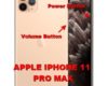 hard reset iphone 11 pro max