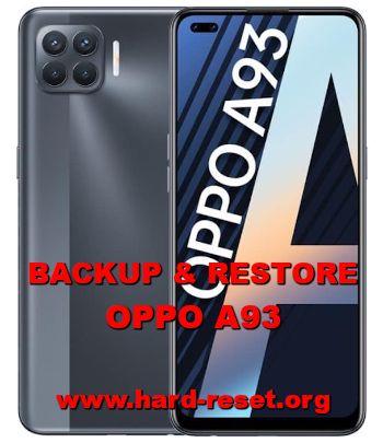 how to backup and restore data on oppo a93