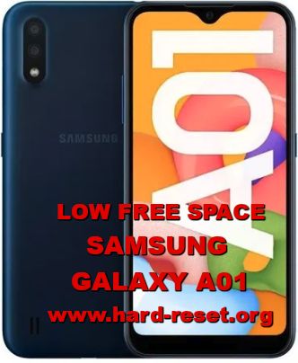 fix low free space storage on samsung galaxy a01