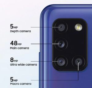 a31 camera megapixel