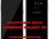 solution to fix insufficient storage on samsung galaxy a8