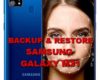 how to backup & restore data on samsung galaxy m31