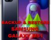 how to backup & restore data on samsung galaxy m51