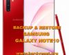 solutions to backup and restore data on samsung galaxy note10 / note 10plus