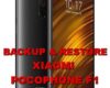 how to backup and restore data on xiaomi poco f1