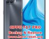 how to backup & restore data on oppo f17 pro