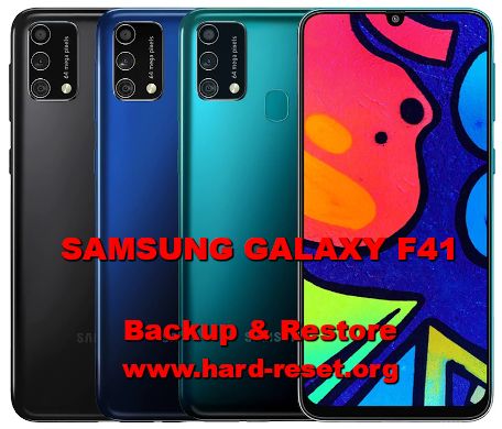 how to backup & restore data, photos, videos on samsung galaxy f41