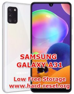 samsung galaxy a31 problems