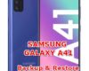 solution to backup and restore data on samsung galaxy a41