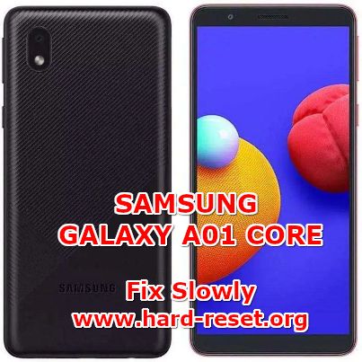 solution to fix lagging issues on samsung galaxy a01core