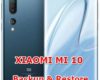 backup & restore data on xiaomi mi 10
