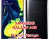 solution to fix low free storage full issues on samsung galaxy a80