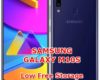 solution to fix internal memory storage full issues on samsung galaxy m10s