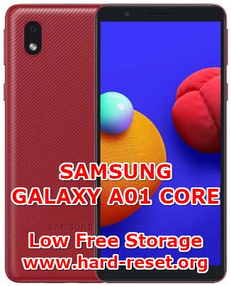 solution to fix internal memory full on samsung galaxy a01 core