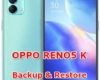 how to backup data on oppo reno 5k