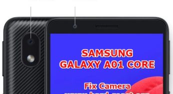 How To FIX Camera on SAMSUNG GALAXY A01 CORE Problems?