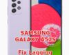 how to fix lagging problems on samsung galaxy a52s